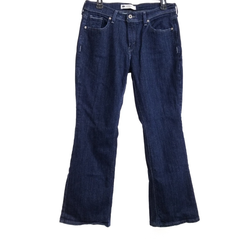 SOLD Levis 515 Bootcut Jeans Womens 10S Dark Flap - Picture 2 of 8